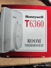 Honeywell T6360 Room Thermostat White - Used and working