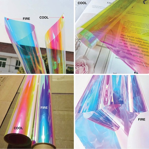 Dichroic colour changing