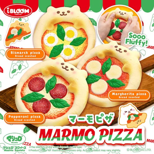 Ibloom squishy marmo - marmo, pizza