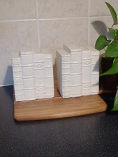 Ceramic Resin Faux Books