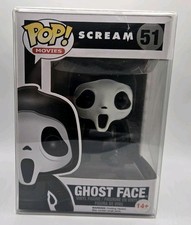 Funko Pop! Ghost Face #51 Scream Authentic *Box Damaged* Ghostface