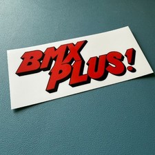 1980s Style BMX Plus Sticker -