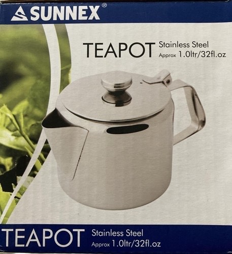 Tea pot stainless - tea, 1