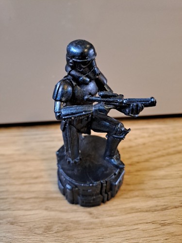 Black pawn stormtrooper star - pawn,
