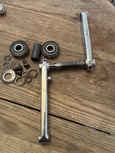 Redline flight cranks - cranks, single