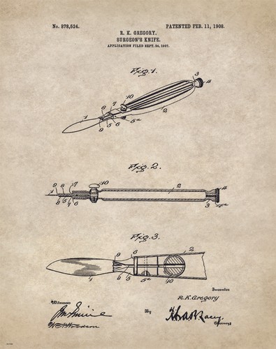 Medical doctor patent art - medical,