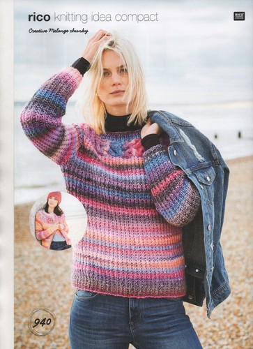 Rico chunky knitting pattern - knitting,