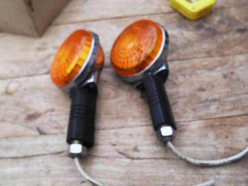 Pair motorcycle indicator - motorcycle,