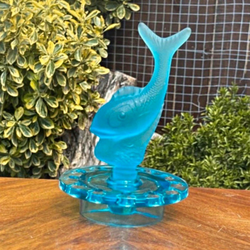 Vintage art deco - blue, and