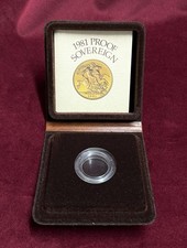 1981 UK Royal Mint Gold Proof