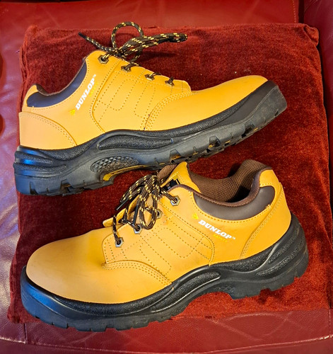 Dunlop tan yellow lace - dunlop, tan/yellow