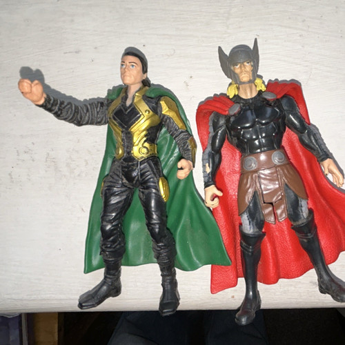 Thor loki action figure lot - thor,