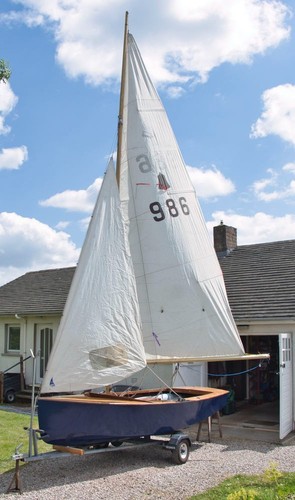 Sailing dinghy number - gp,