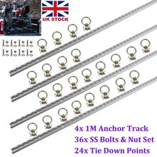 UK 4x 1M Anchor Track Cargo