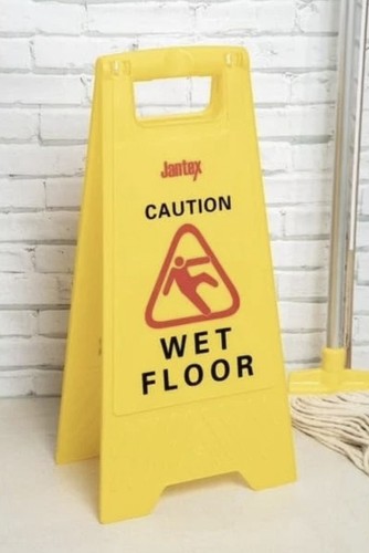 Jantex wet floor - jantex, sign
