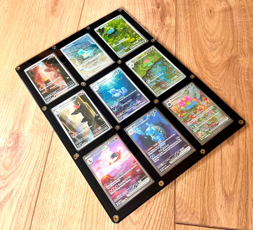 Trading card wall mount - 9,