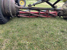 Lloyds 3 Gang Sports Field Mower. Used Condition Bottom Blades Good 