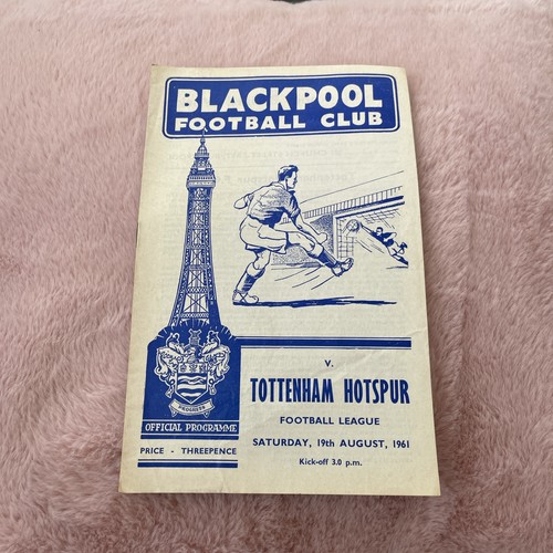 1961 blackpool tottenham - blackpool,