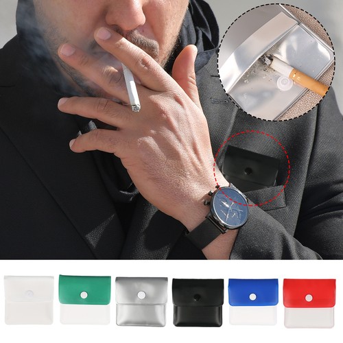 6pc pocket ashtray - ashtray, portable