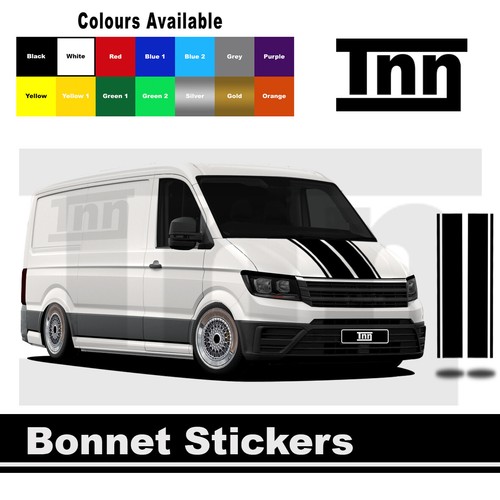 Bonnet stickers for volkswagen - bonnet,