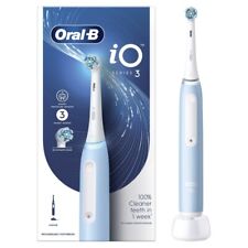 Oral B iO3 Blue Electric Toothbrush Smart Bluetooth Features for Daily Care