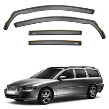 ISPEED Wind Deflectors for Volvo V70/XC70 MK2 2000-2007 5-Door Estate 4pc Set