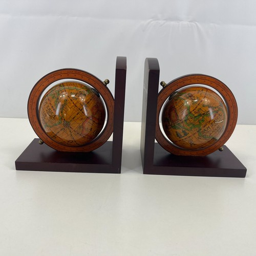Pair wooden old world - pair, of