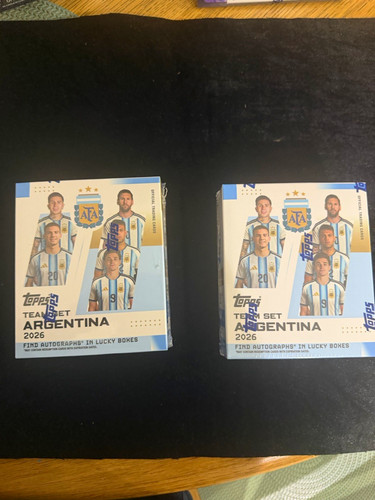 Topps team set argentina - team,