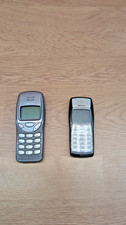 Lot of 2 Vintage Nokia Mobile Phones Model 8210 & 6210 Untested Retro Collectors