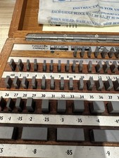 Gauge Blocks imperial Slip Gauge Set SOLID CARBIDE