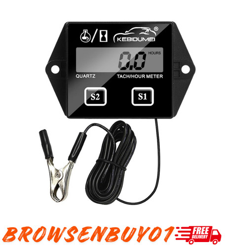 Inductive tachometer gauge