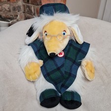 Great Uncle Bulgaria Vintage Hot Water Bottle Cover Soft Plush The Wombles 23"