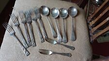Job Lot Vintage Silver Plated Cutlery  6 X Forks, 4 x spoons and 2 cake forks
