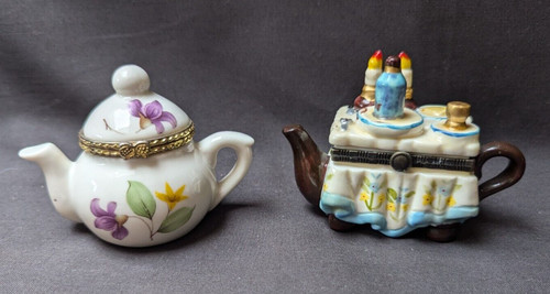 Miniature collectors teapots - 2,