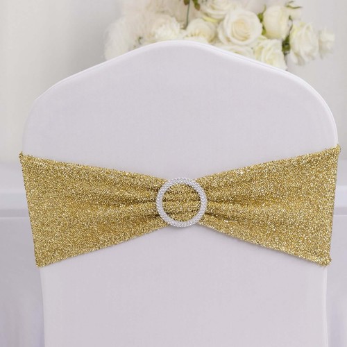 Champagne spandex chiavari - 5,