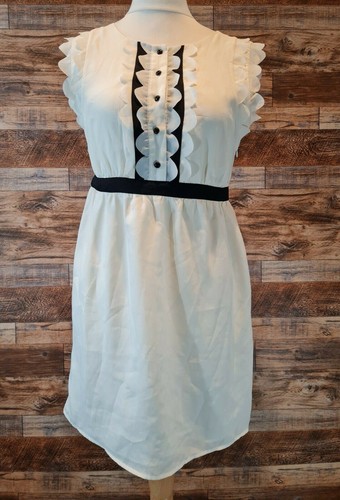 Beau cream midi dress 12 - be,