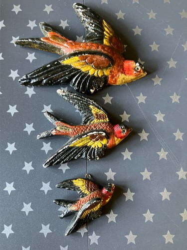 Vintage three swallows wall - three,