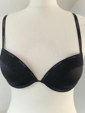 32B Calvin Klein Black Pushup Bra Underwired