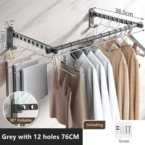 Wall mounted foldable airer - mounted,