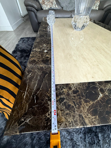 Rectangular marble coffee - marble,