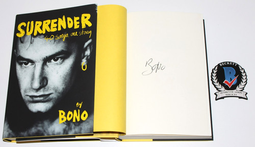 Bono signed surrender - bono,