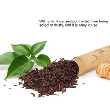 2Pcs Bamboo Tube Natural Environmentally Friendly Carbonized For Tea Nuts