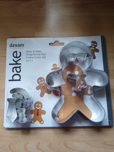 Gingerbread man cookie cutters - gingerbread,