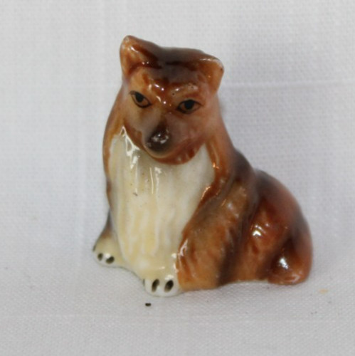 Collie miniature mini ceramic - collie,