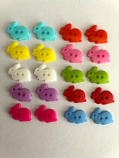 Bunny rabbit Easter buttons