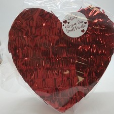 Piñata Large Red Heart Foil