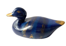 Hand Painted Duck Ornament,