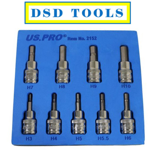 Pro tools 9pc dr hex - tools,