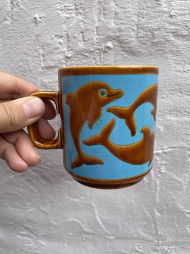 Vintage hornsea dolphin mug - vintage,