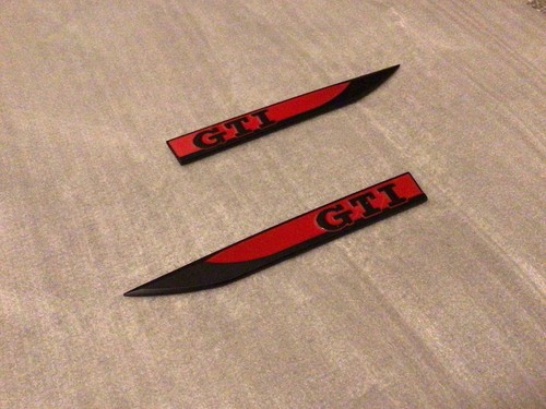 Gti badge side - vw,